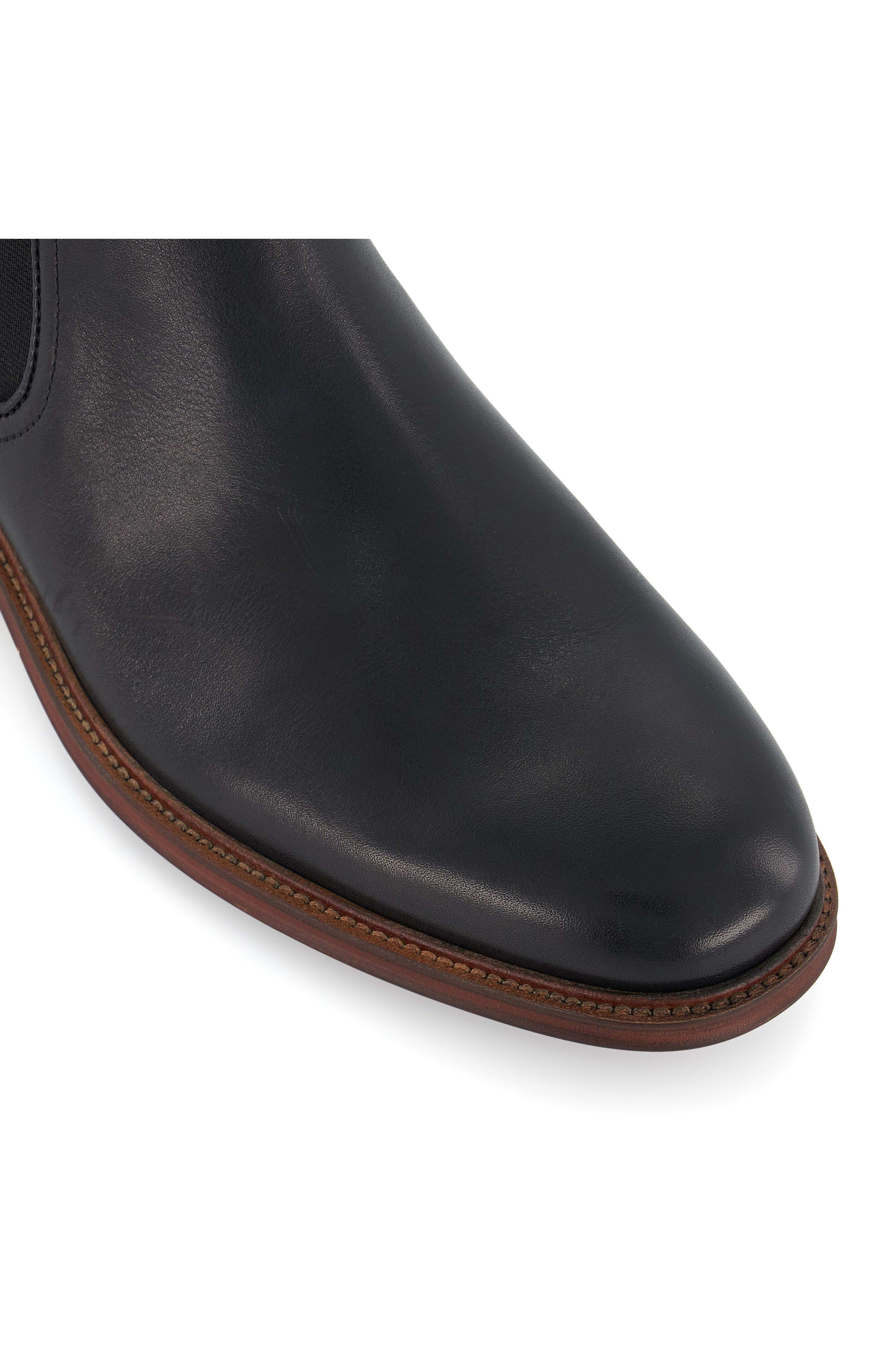 Dune London Characteristic Chelsea Boot, Alternate, color, Black