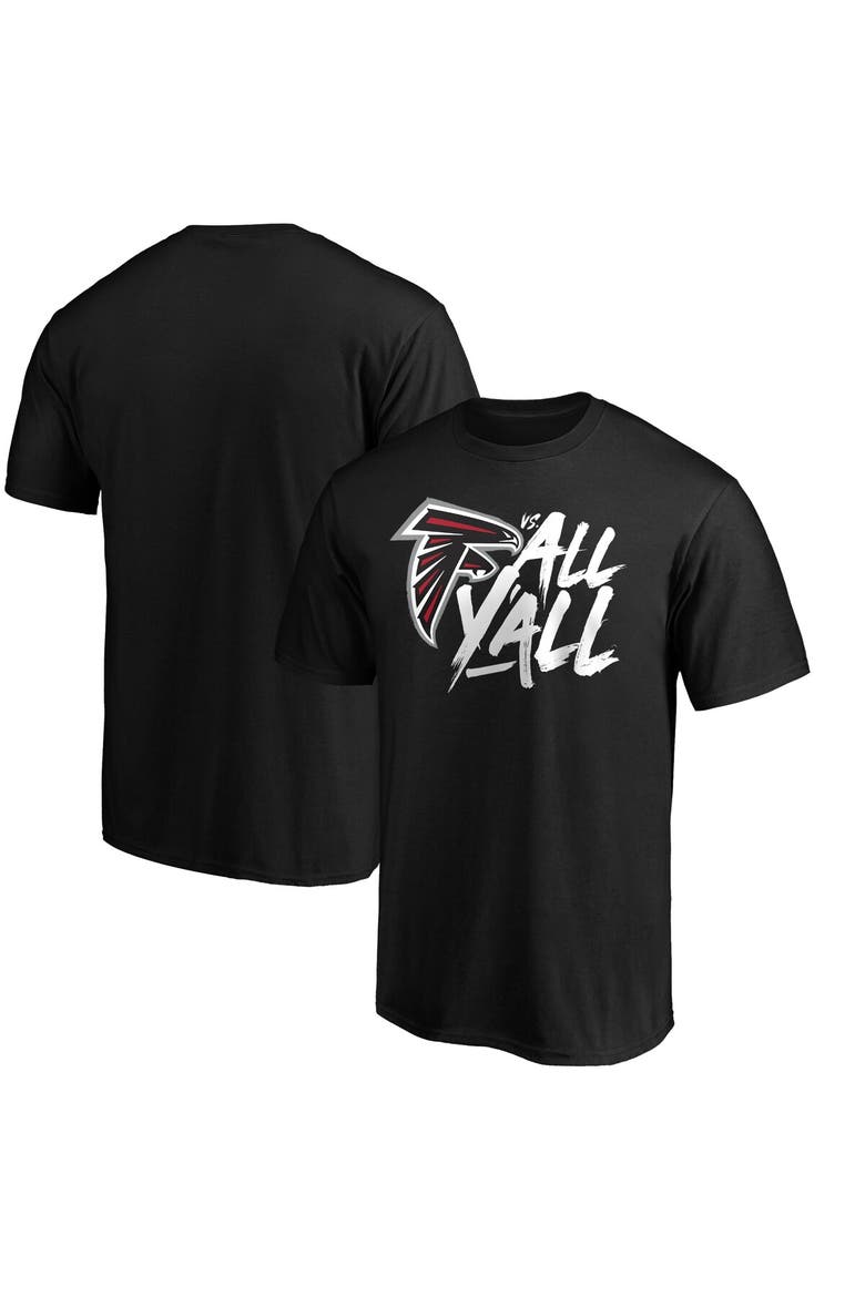 Men's Black Atlanta Falcons Falcons vs. All Y'all T-Shirt, Main, color, Black