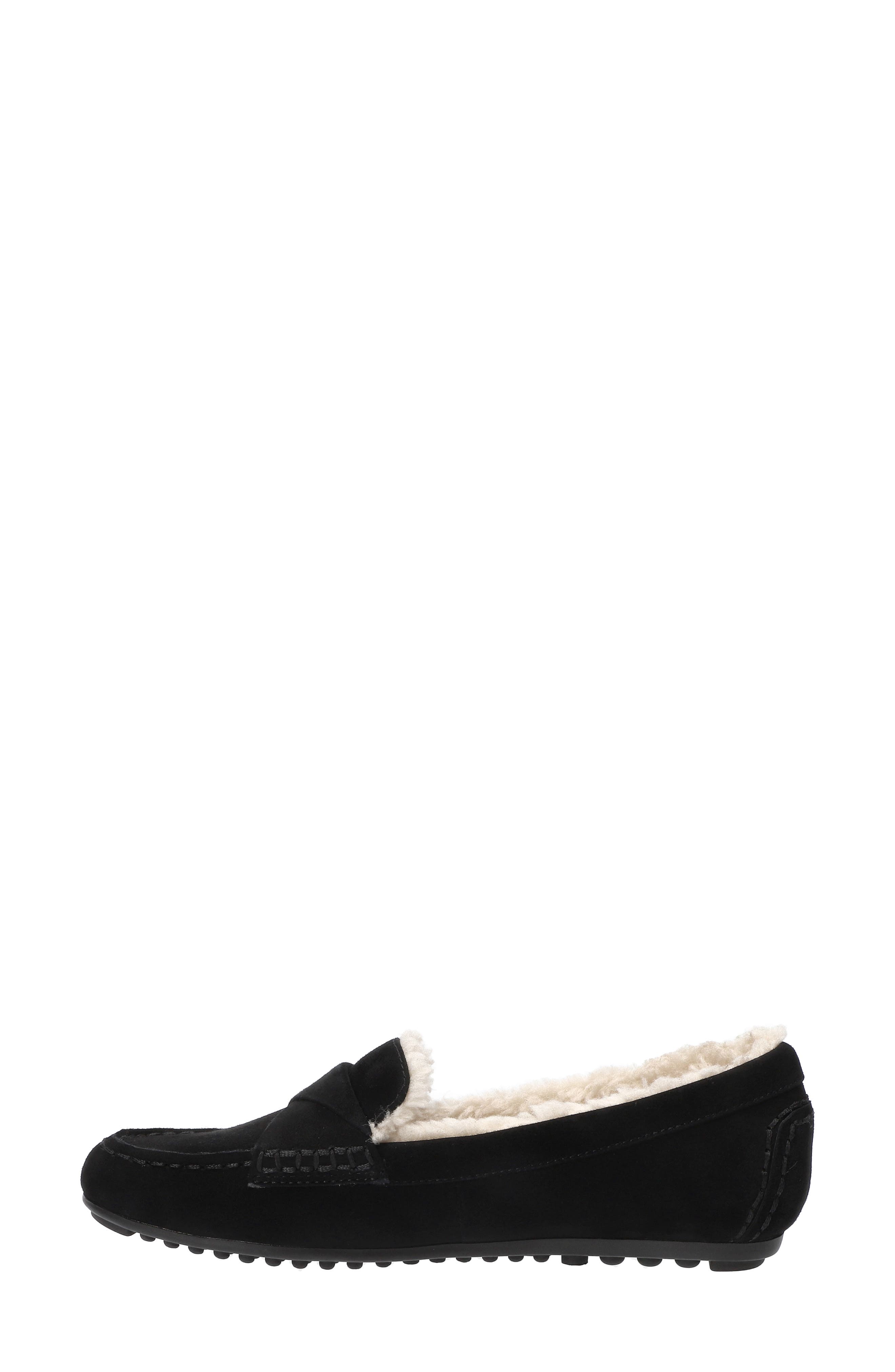 Bella Vita Prentice Faux Shearling Moccasin, Alternate, color, 
