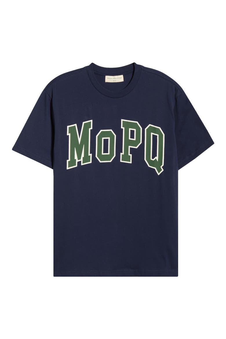 University Logo Graphic T-Shirt, Alternate, color, NAVY