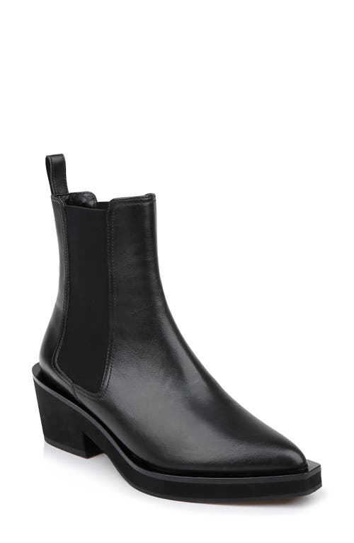 Clergerie Tegan Pointed Toe Boot (women0 In Black Calf