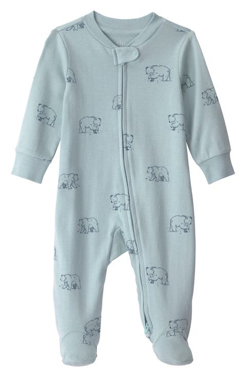 Organic Cotton Sleep & Play Footie Pajamas