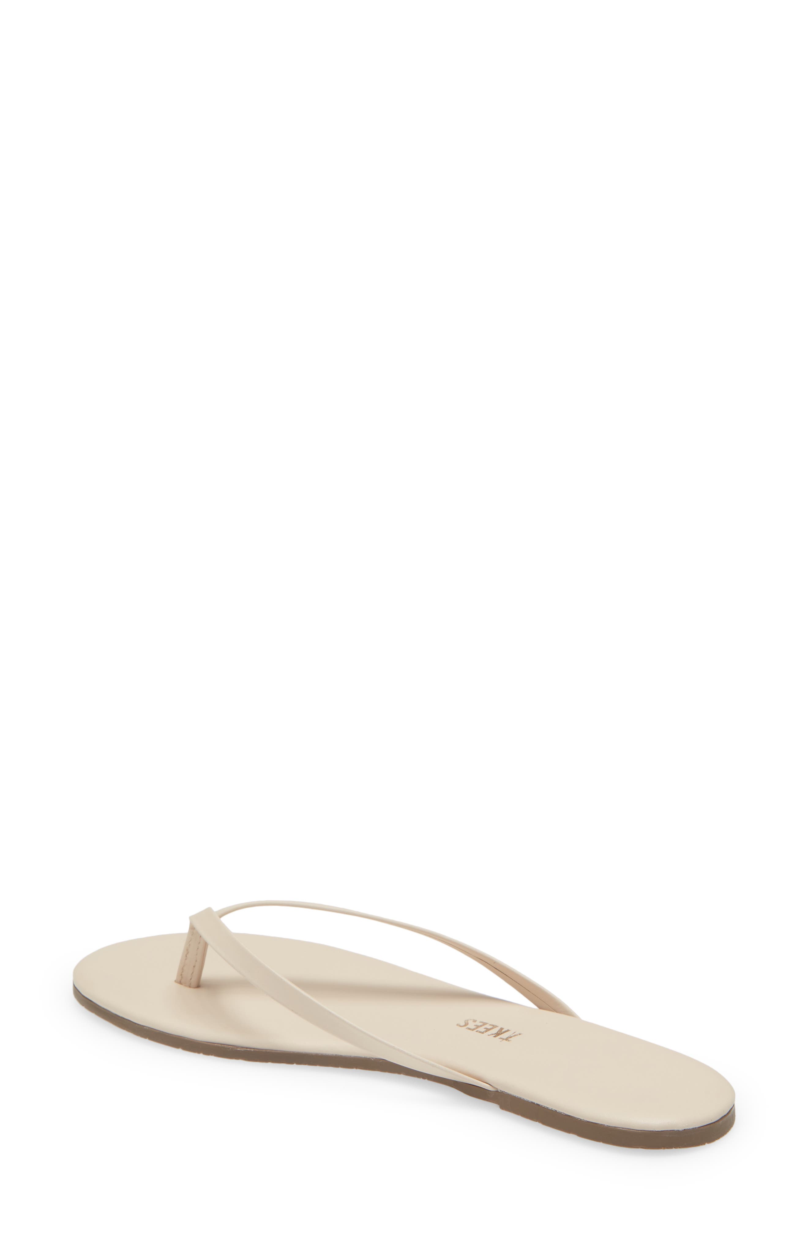 TKEES Foundations Matte Flip Flop, Alternate, color, Linen
