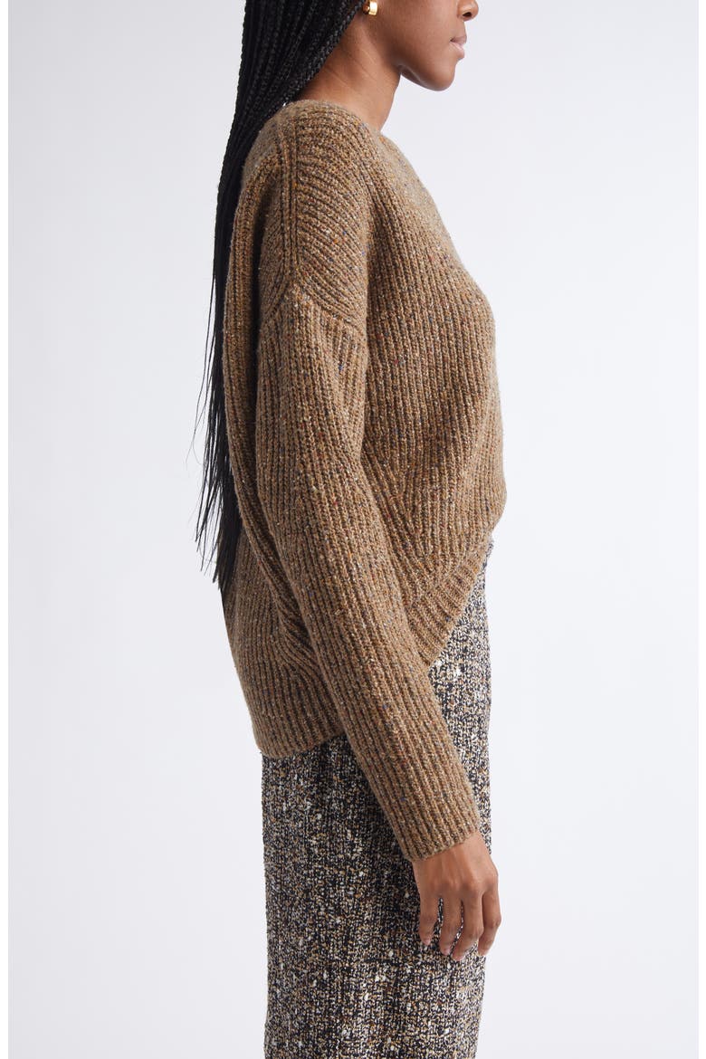 Wool Blend Sweater, Alternate, color, COFFEE