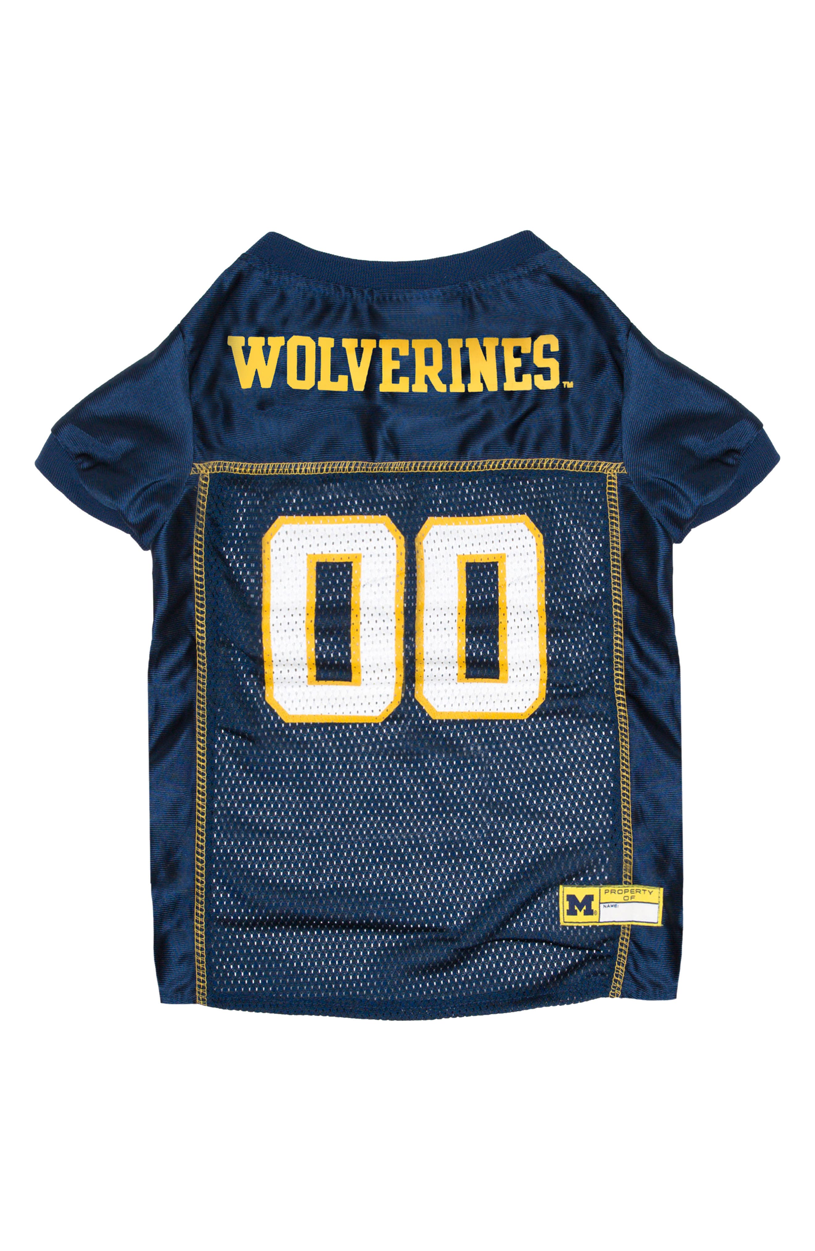 PETS FIRST Michigan Mesh Dog Jersey