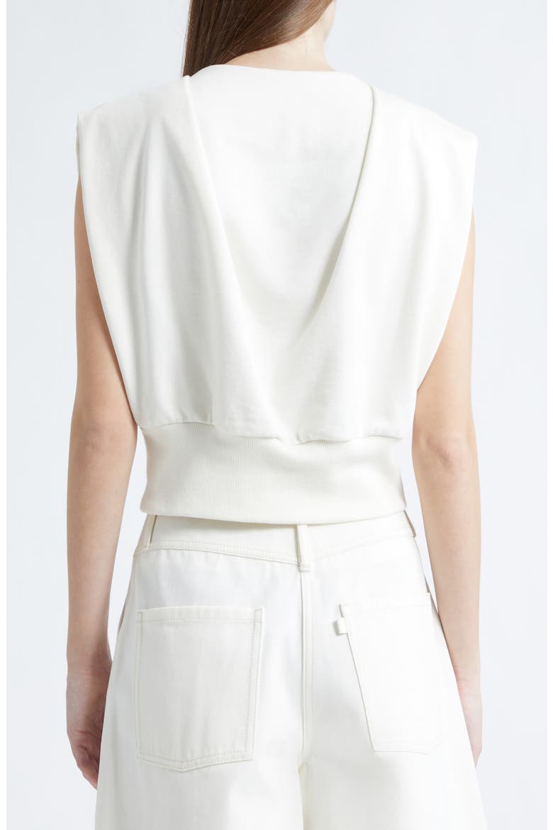 Draped Sleeveless Top, Alternate, color, TOFU