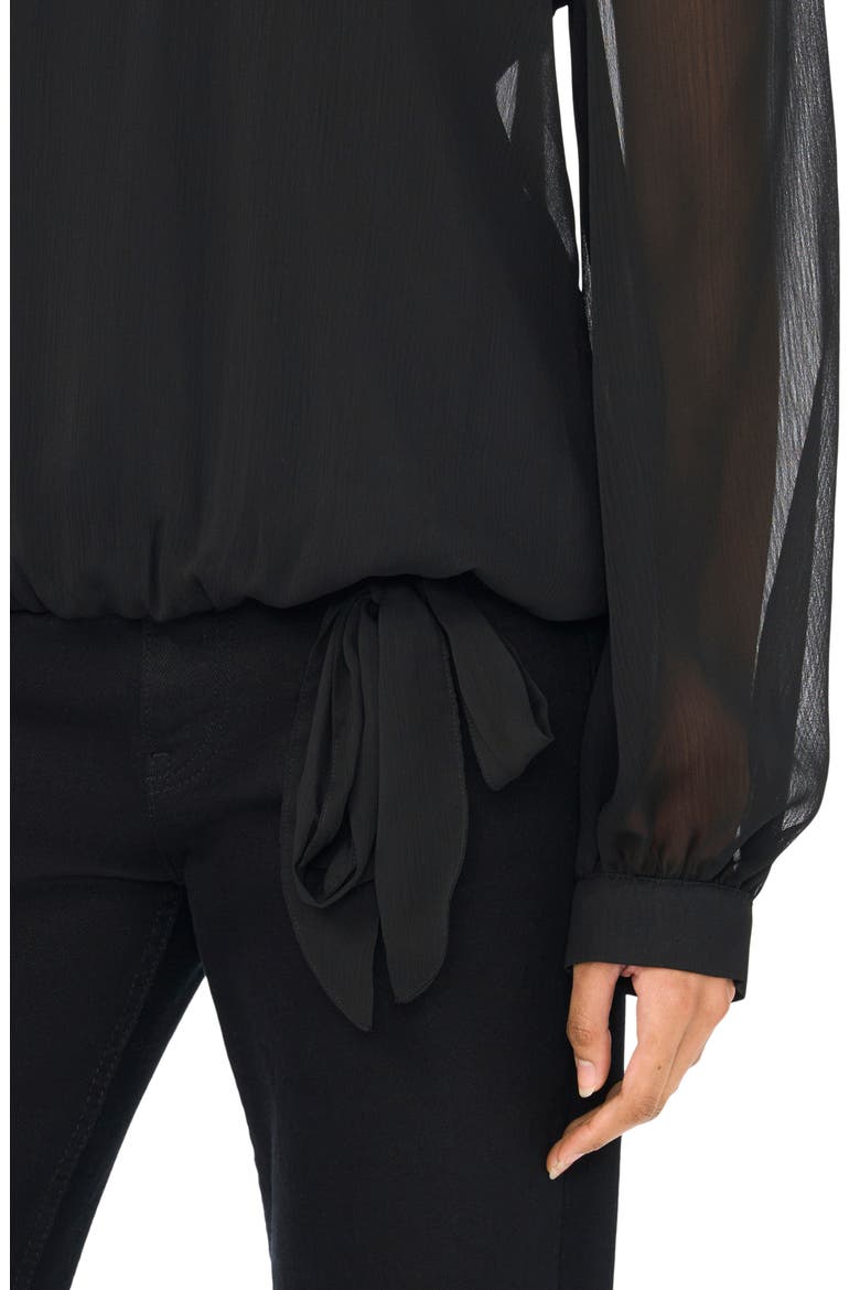 Off the Shoulder Top, Alternate, color, RICH BLACK