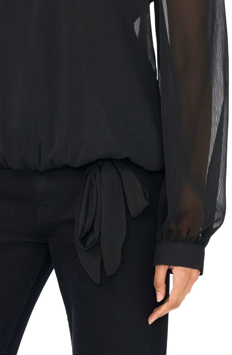 Vince Camuto Off the Shoulder Top, Alternate, color, Rich Black