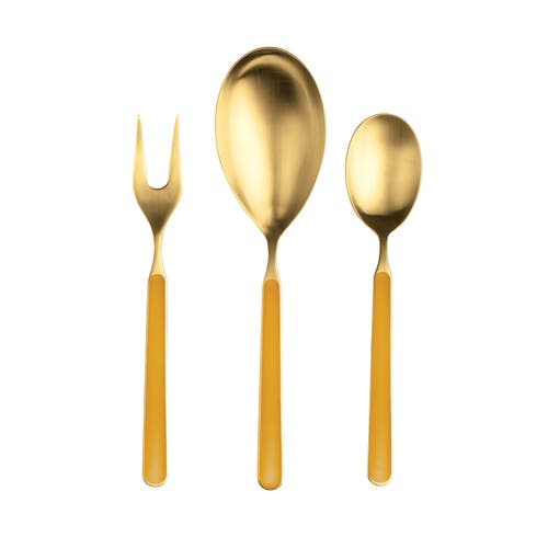 Mepra Fantasia Serving Set In Yellow