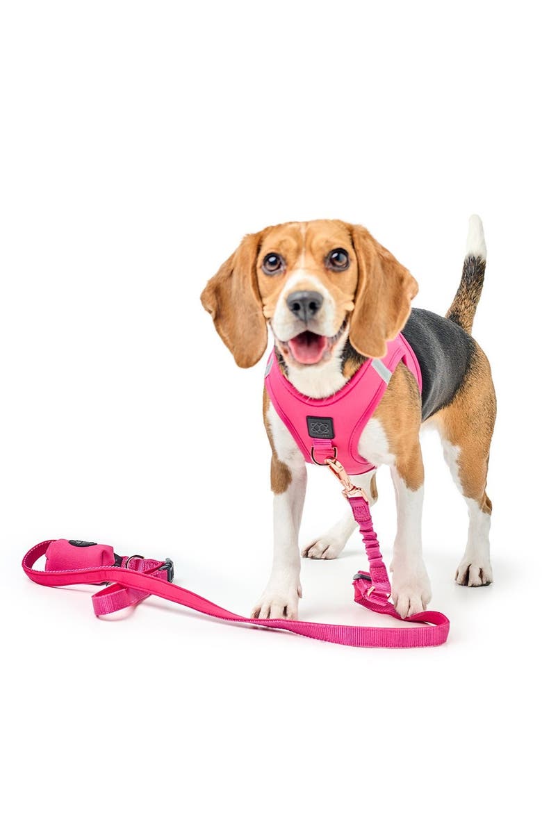 Dogistry 3-in-1 City Dog Leash, Alternate, color, Park Ave Pink - Small