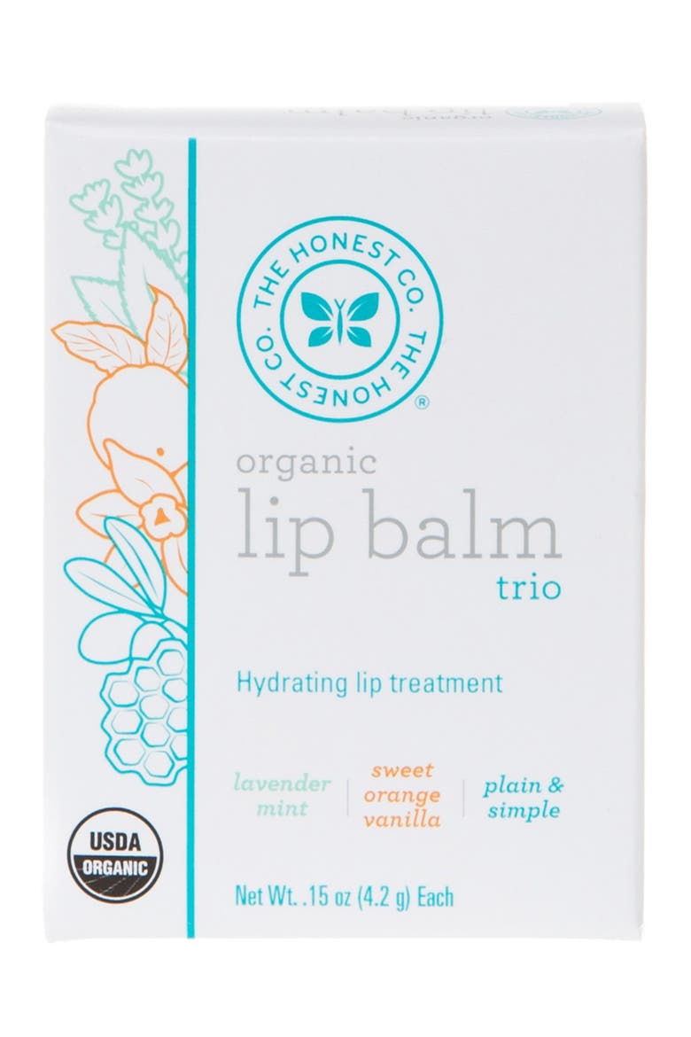 Organic Lip Balm Trio, Alternate, color, NONE