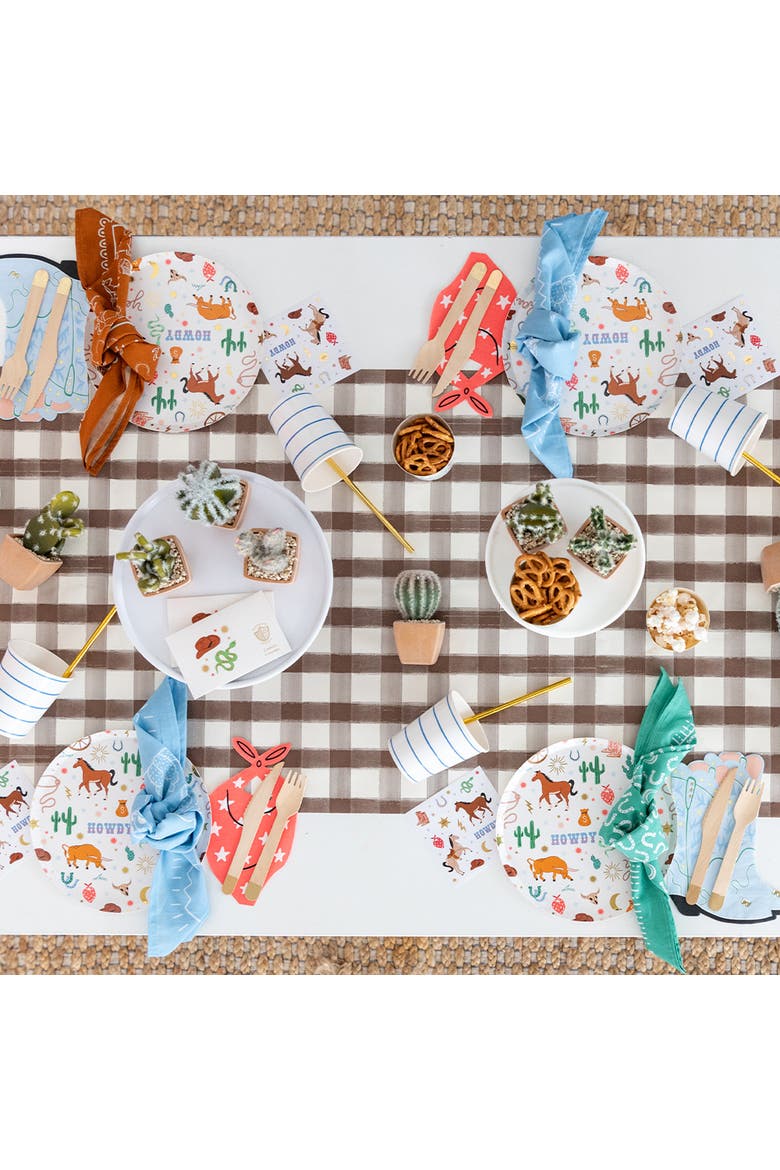 Yeehaw "Bandana" Guest Napkins, Alternate, color, Assorted Pre-Pack