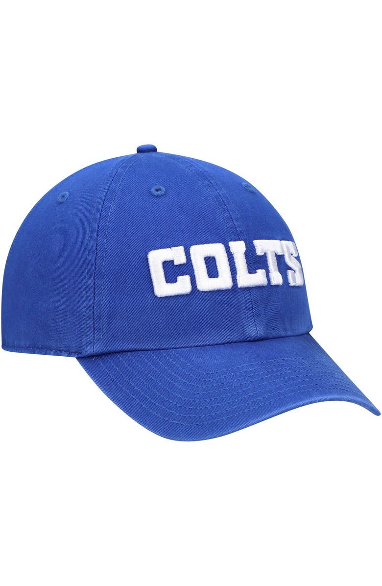 '47 Men's '47 Royal Indianapolis Colts Clean Up Script Adjustable Hat, Alternate, color, Royal