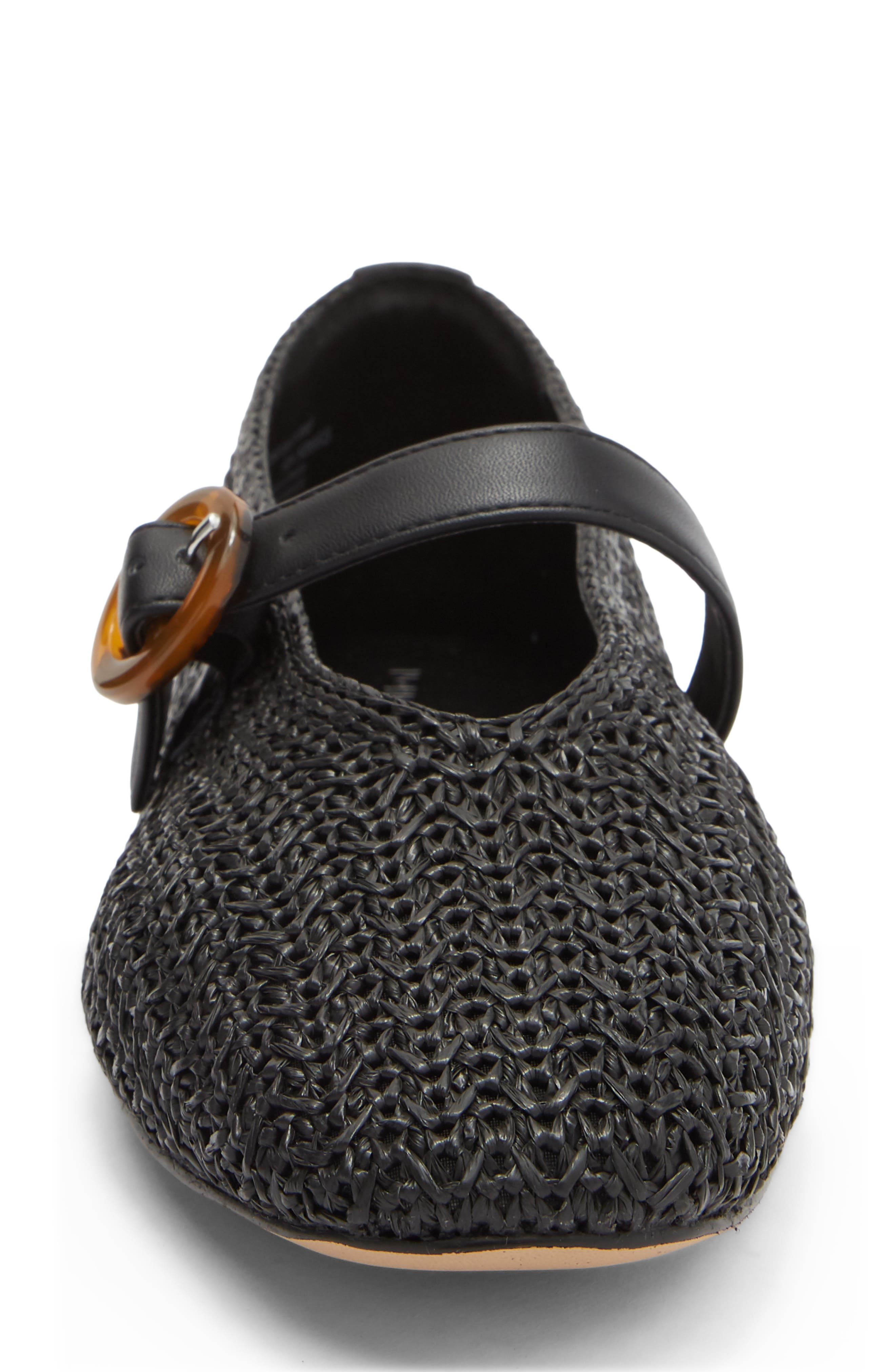 Nordstrom Scout Mary Jane Flat, Alternate, color, Black