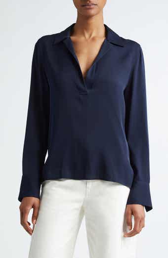 Silk Blend Polo Shirt