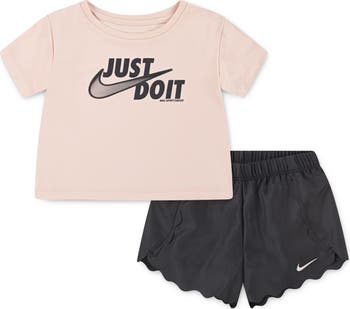 Kids' Just Do It T-Shirt & Shorts Set