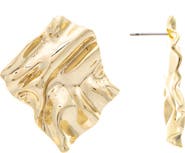 RIVKA FRIEDMAN Wavy Statement Earrings