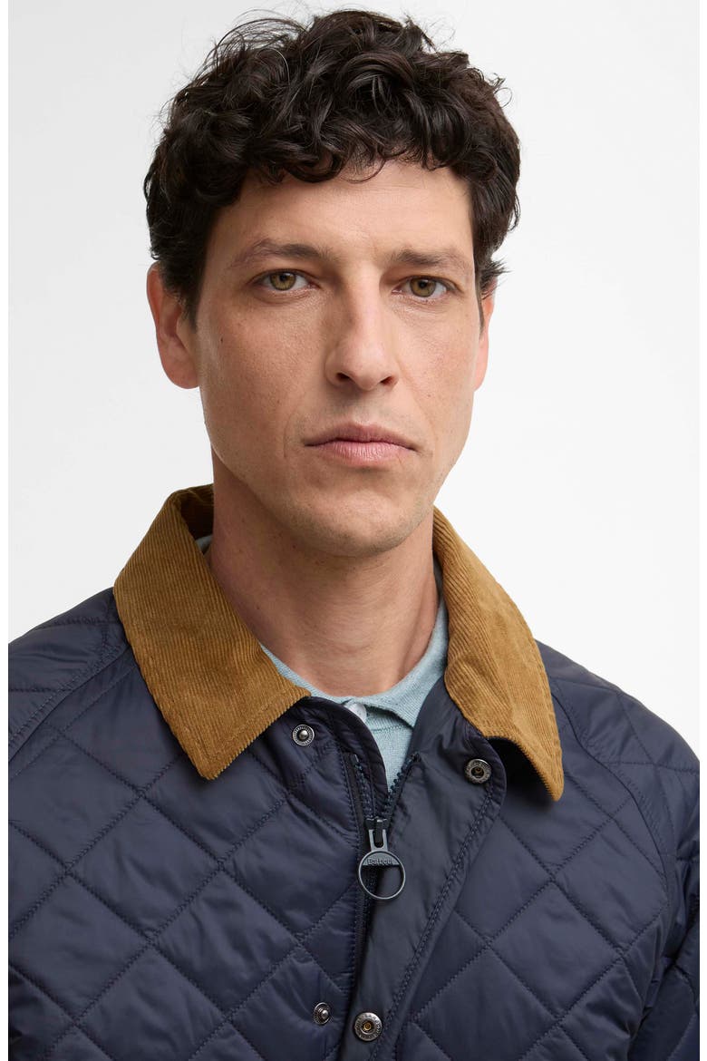 City Bedale Diamond Quilted Puffer Jacket, Alternate, color, NAVY