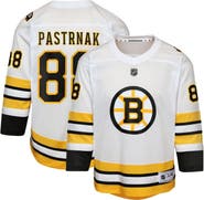 Outerstuff Youth David Pastrnak White Boston Bruins Home Replica Player Jersey