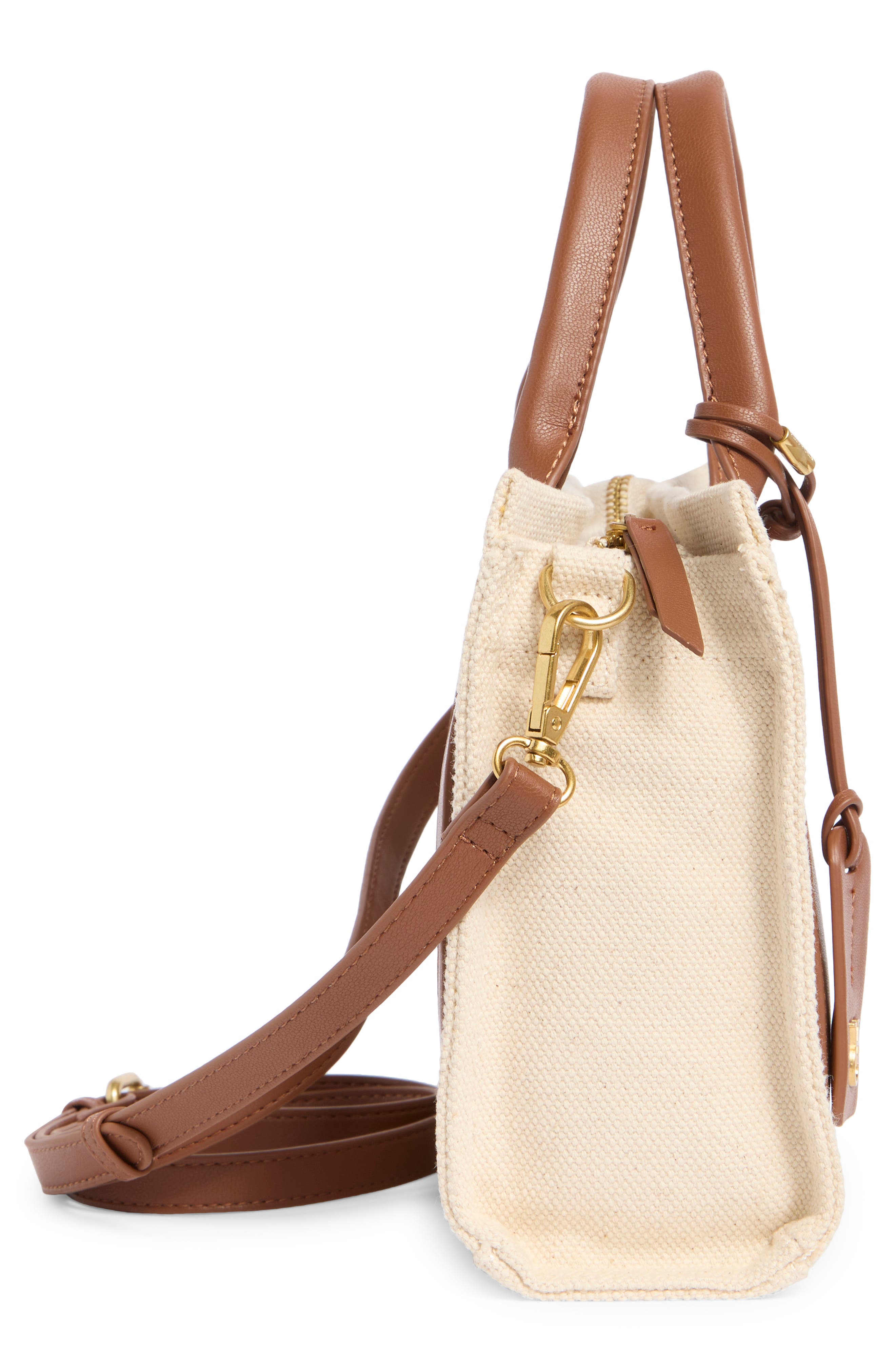 Vince Camuto Aalis Small Tote, Alternate, color, Natural