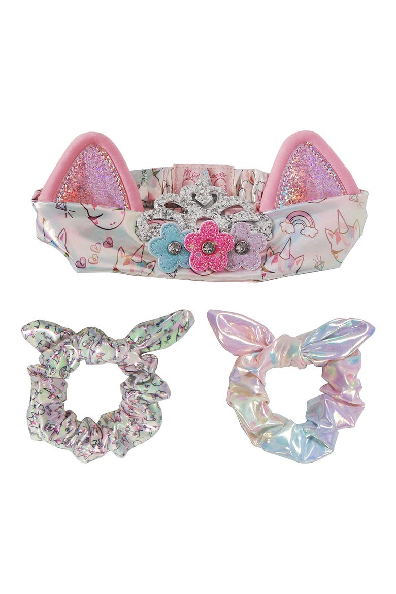 Miss Gwen 3-Piece Glitter Headband Set, Main, color, MULTI