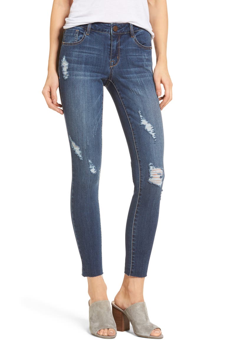 Decon Distressed Skinny Jeans video