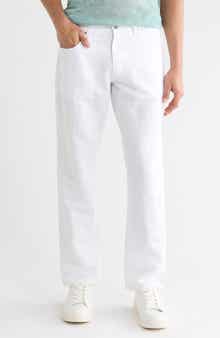 AG Graduate Tailored Linen Blend Pants