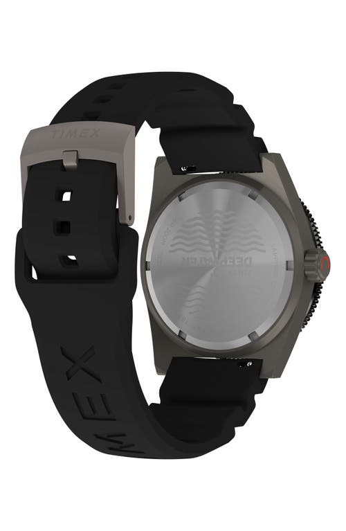 Timex ® Deepwater Reef Synthetic Strap Watch, 41mm
