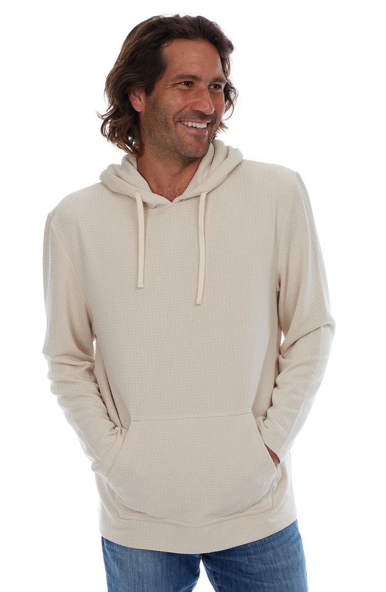 PX Textured Hoodie, Alternate, color, Cream