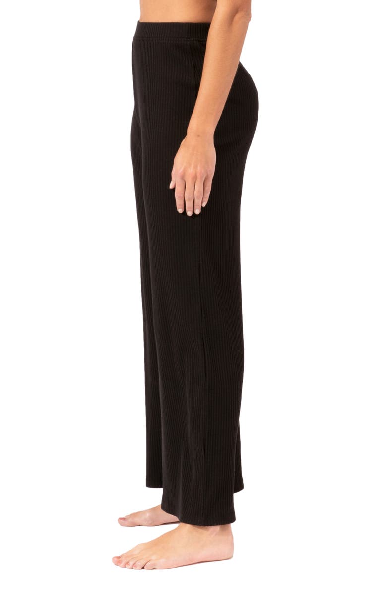 Threads 4 Thought Sabrina Rib Knit Wide Leg Pants, Alternate, color, 