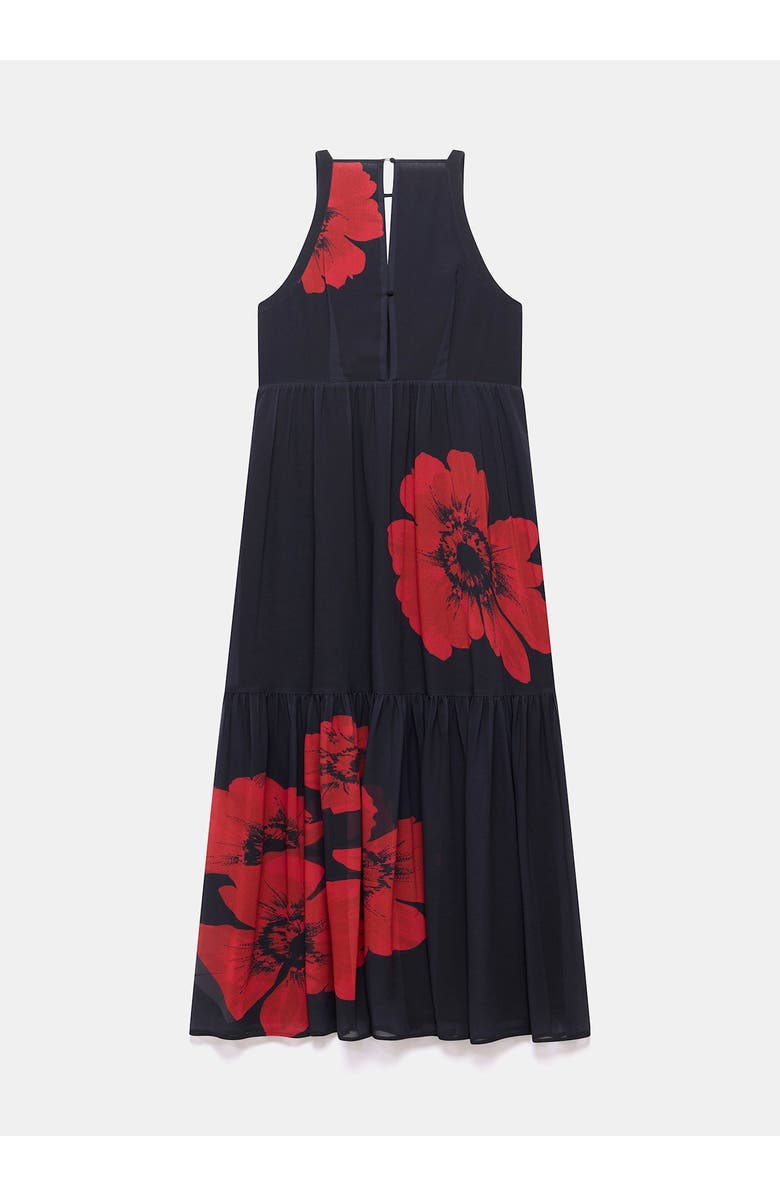 MINT VELVET Floral Keyhole Maxi Dress, Alternate, color, Red