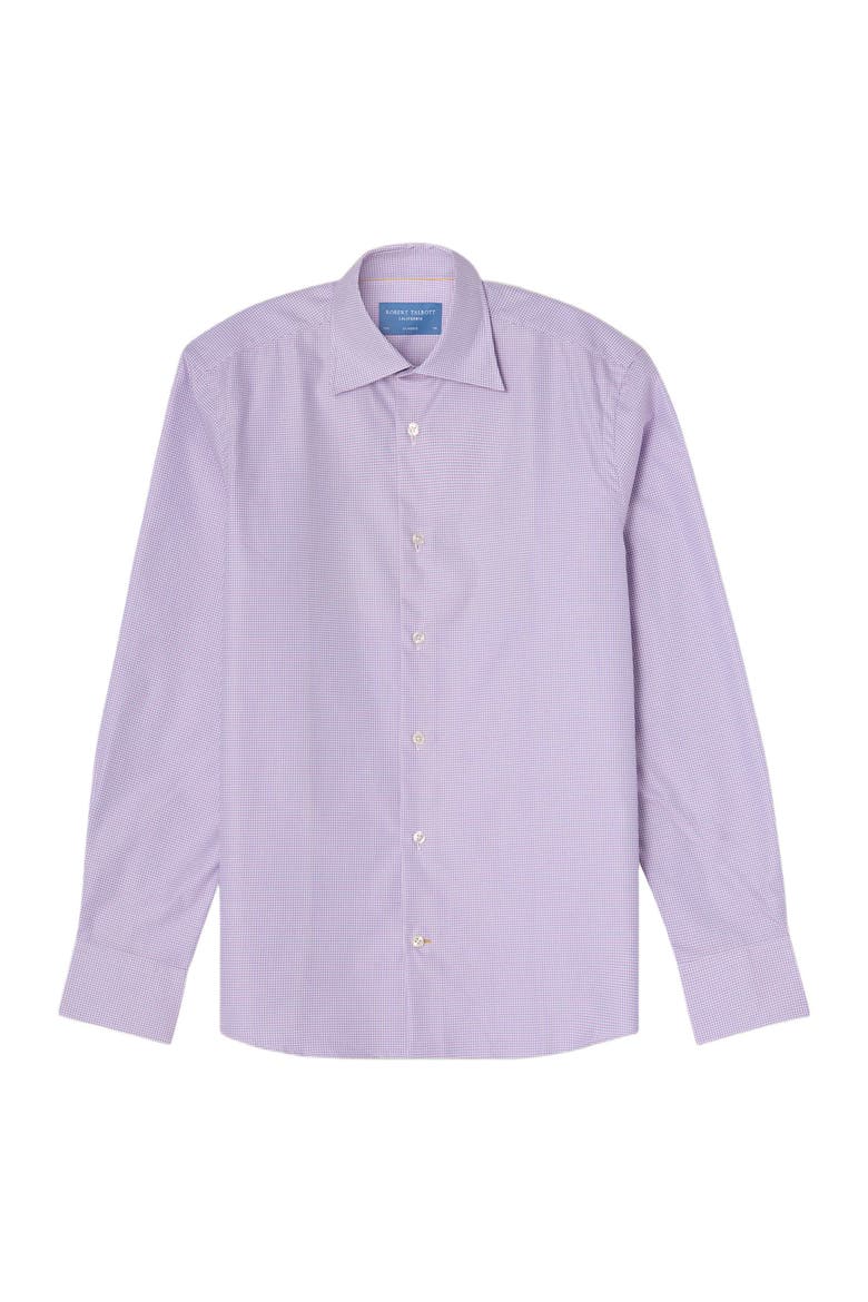 Madison Check Light Weight Poplin Shirt in Contemporary fit, Alternate, color, Pink