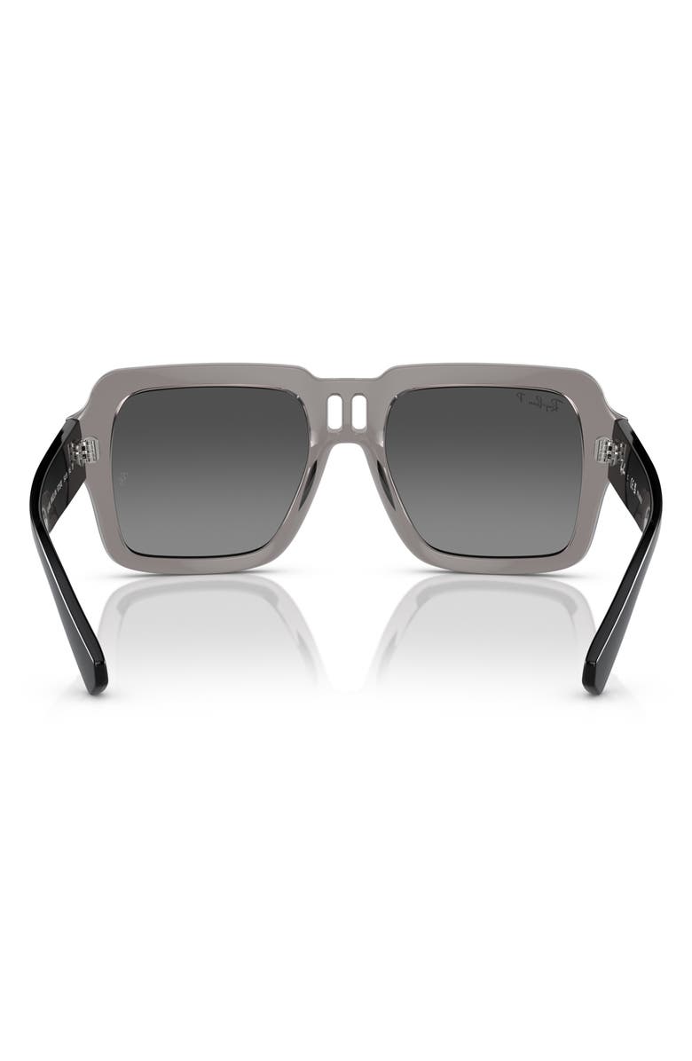 Ray-Ban Magellan 54mm Gradient Polarized Square Sunglasses, Alternate, color,