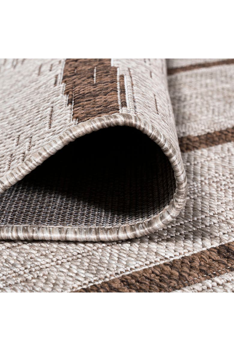 Colonia Berber Stripe Indoor/Outdoor Area Rug, Alternate, color, Beige/Brown