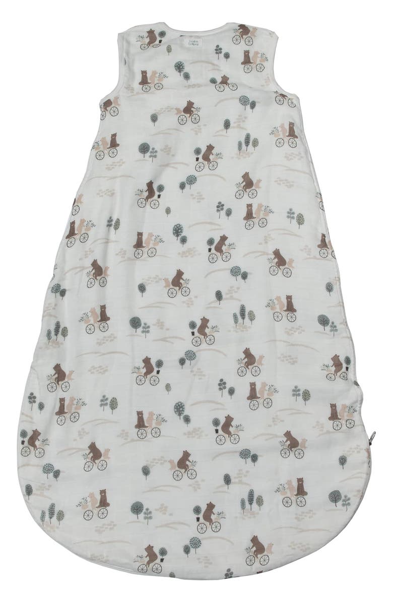 Loulou Lollipop Print Muslin Wearable Blanket, Alternate, color, 