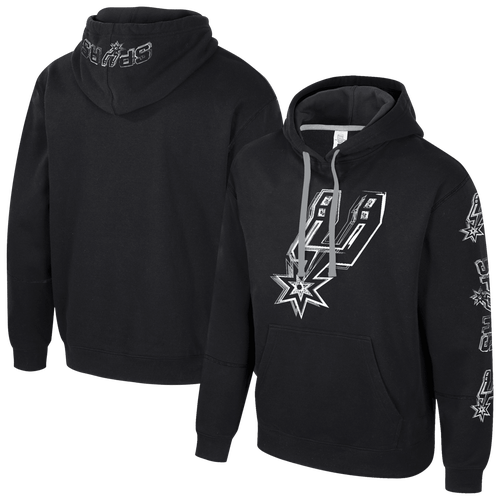 Stadium Essentials Unisex Black San Antonio Spurs Elementized Pullover Hoodie