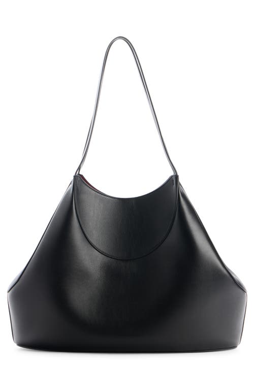 Givenchy Medium Facet Tote Bag In Grained Leather In Black