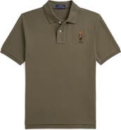 Polo Ralph Lauren Kids' Polo Bear Cotton Mesh Polo