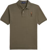 Polo Ralph Lauren Kids' Polo Bear Cotton Mesh Polo