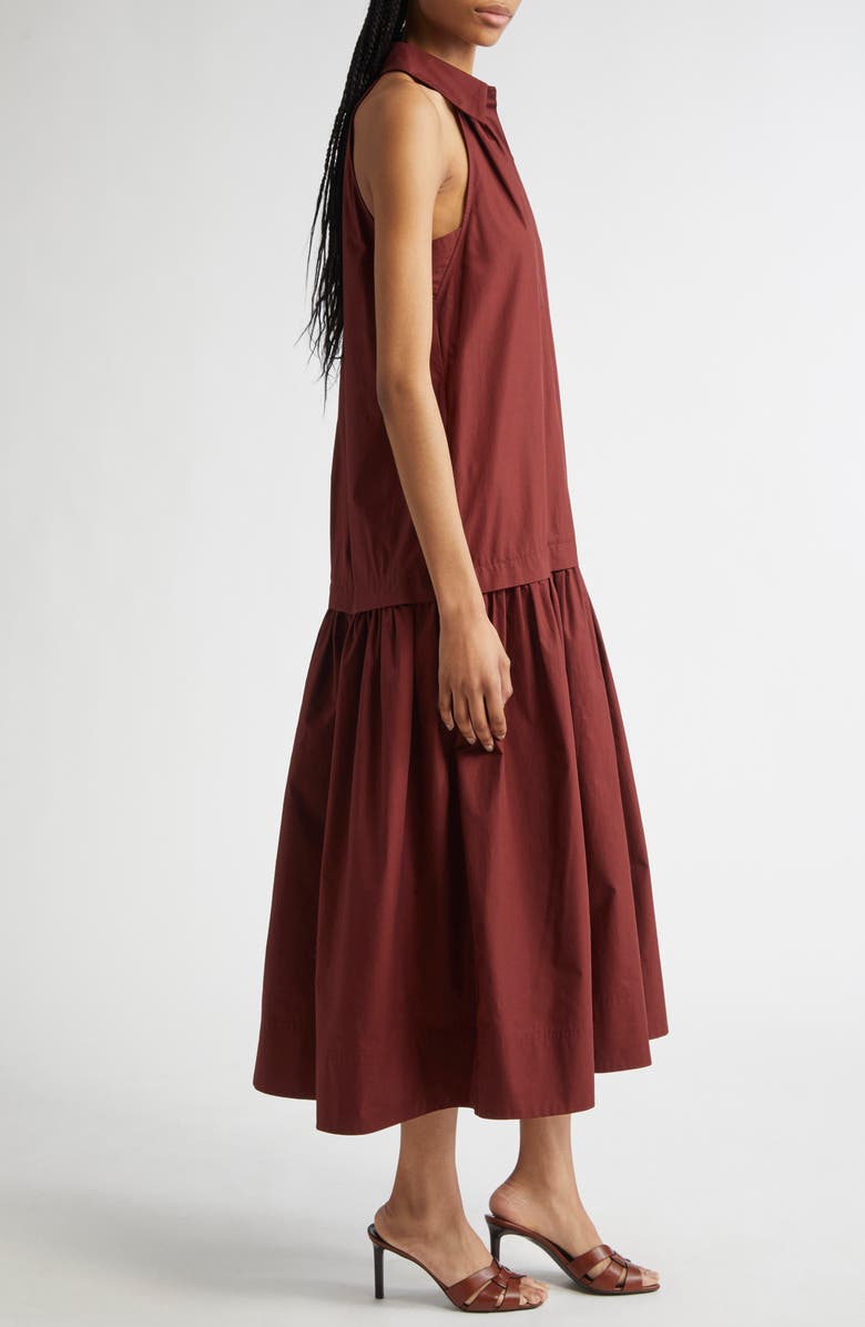 A.L.C. Vera Sleeveless Poplin Maxi Shirtdress, Alternate, color,