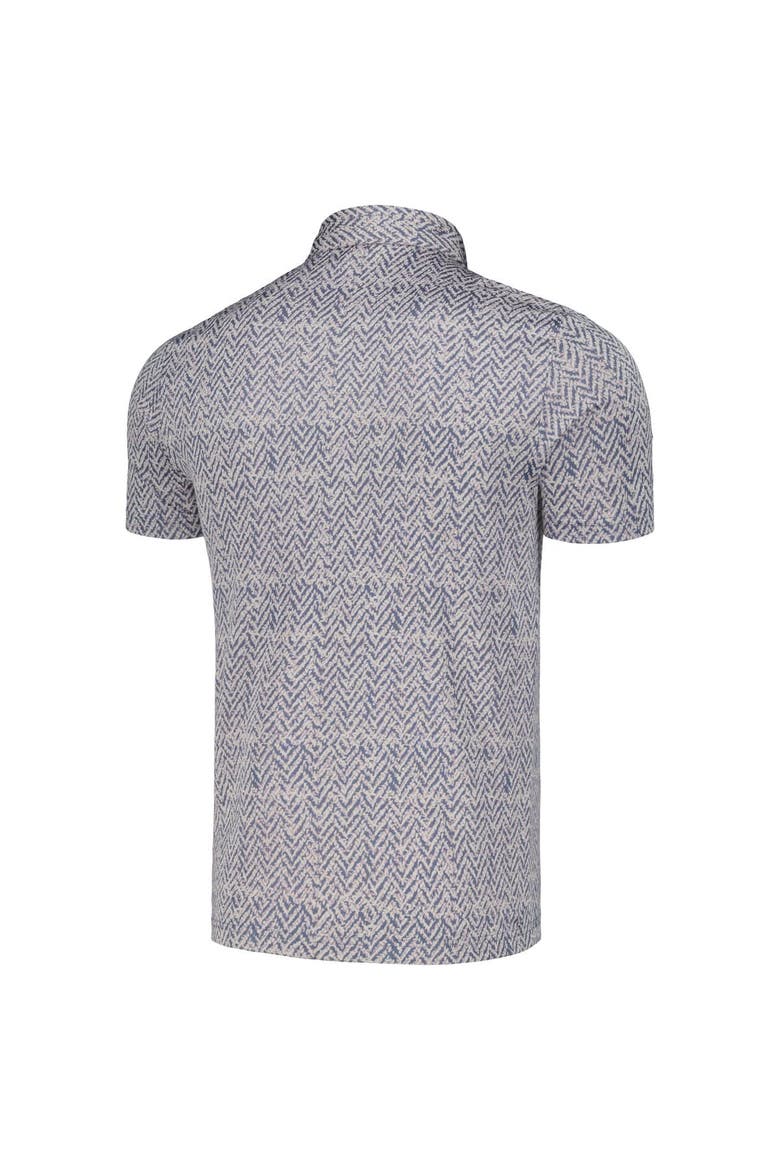 Men's adidas Blue Arnold Palmer Invitational Ultimate365 Jacquard Polo, Alternate, color, Blue