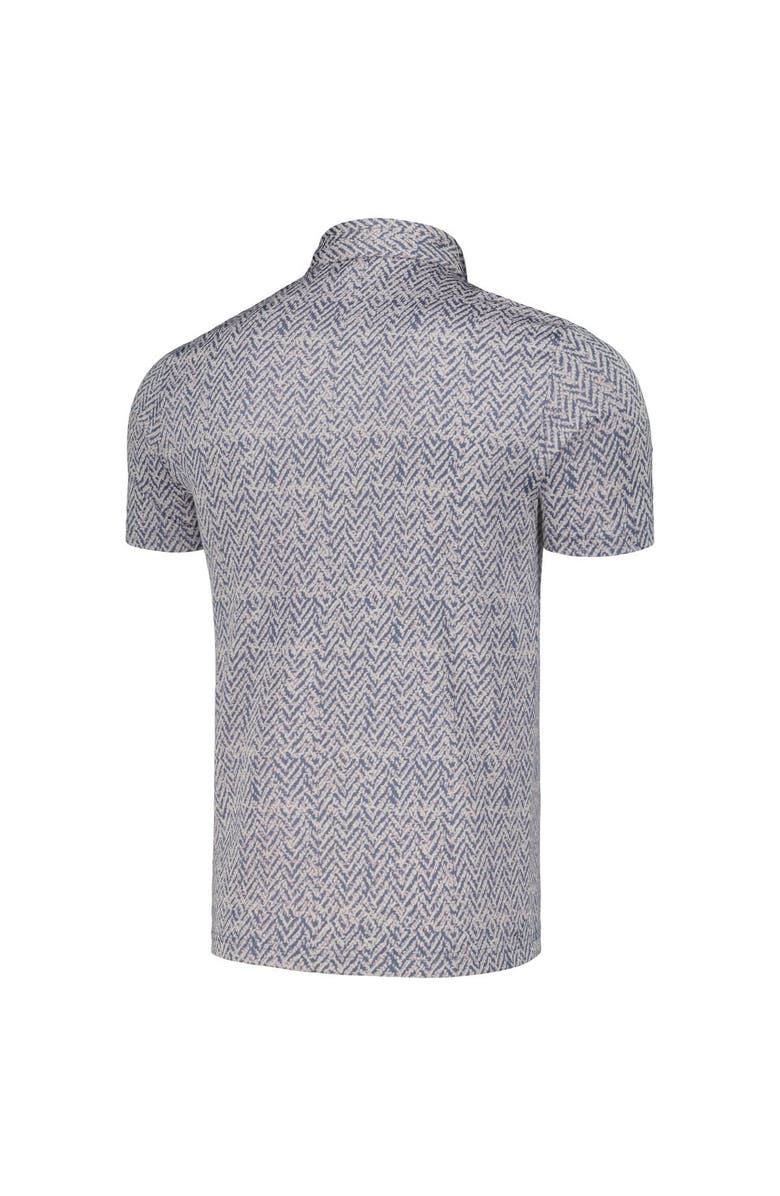 adidas Men's adidas Blue Arnold Palmer Invitational Ultimate365 Jacquard Polo, Alternate, color, Blue