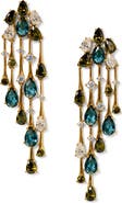 Nadri Hera Cubic Zirconia Chandelier Earrings