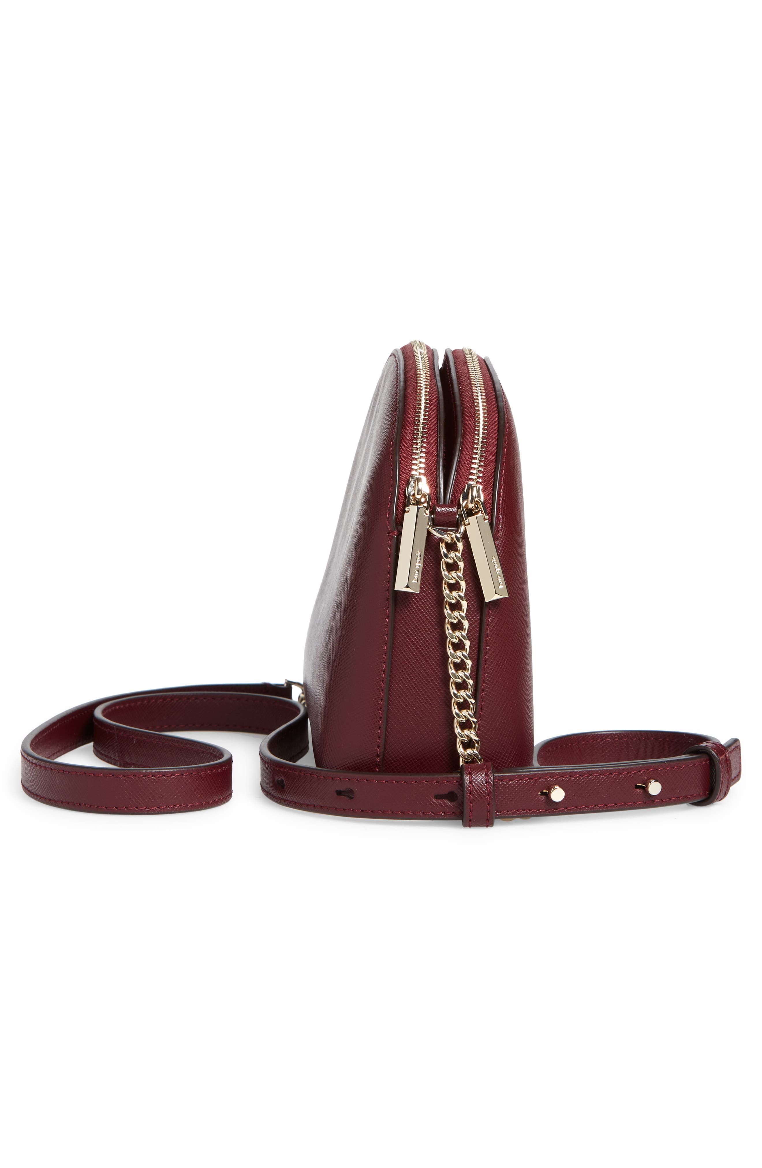 spencer crossbody bag, Alternate, color, GRENACHE
