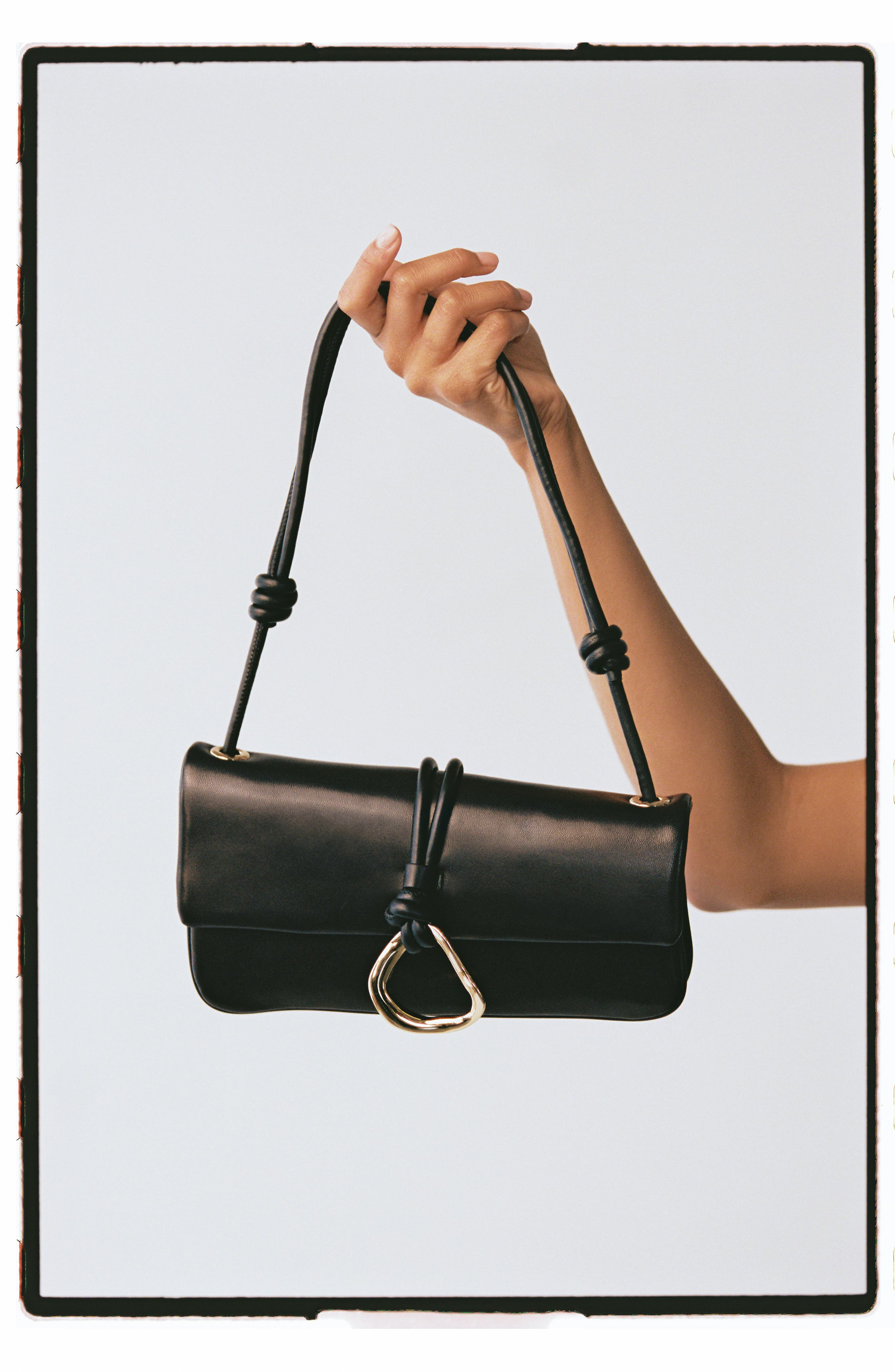 Dolce Vita Balen Leather Shoulder Bag, Alternate, color, 