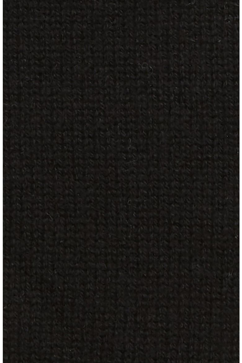 Rolled Edge Gloves, Alternate, color, BLACK