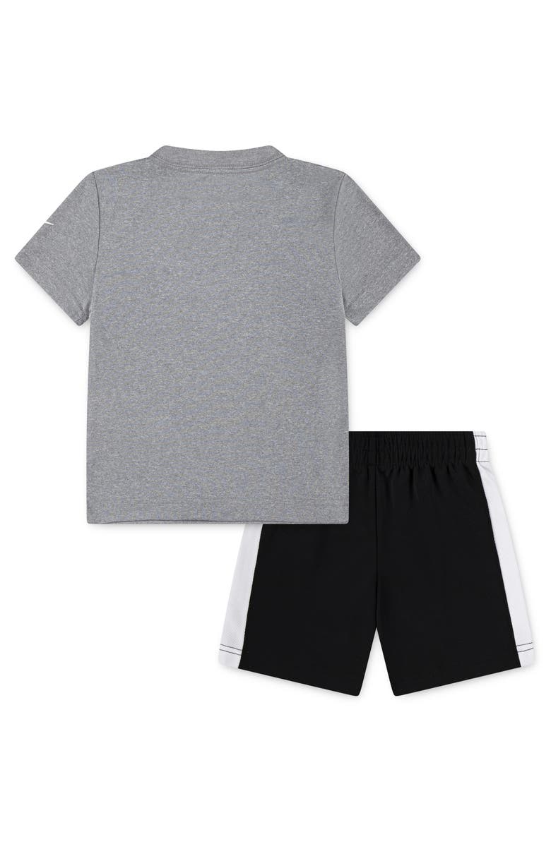 Nike Kids' Swoosh T-Shirt & Shorts Set, Alternate, color, Black