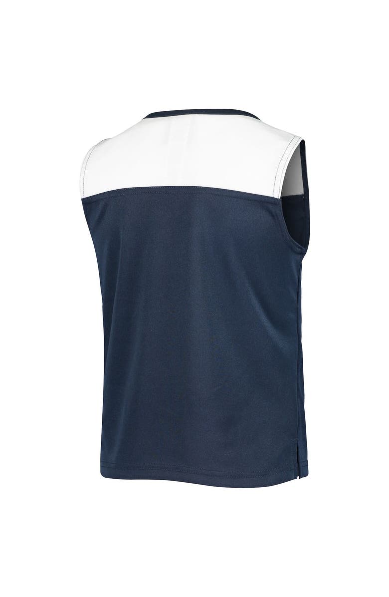 Outerstuff Youth Girls Navy Dallas Cowboys Two-Piece Spirit Cheerleader Set, Alternate, color,