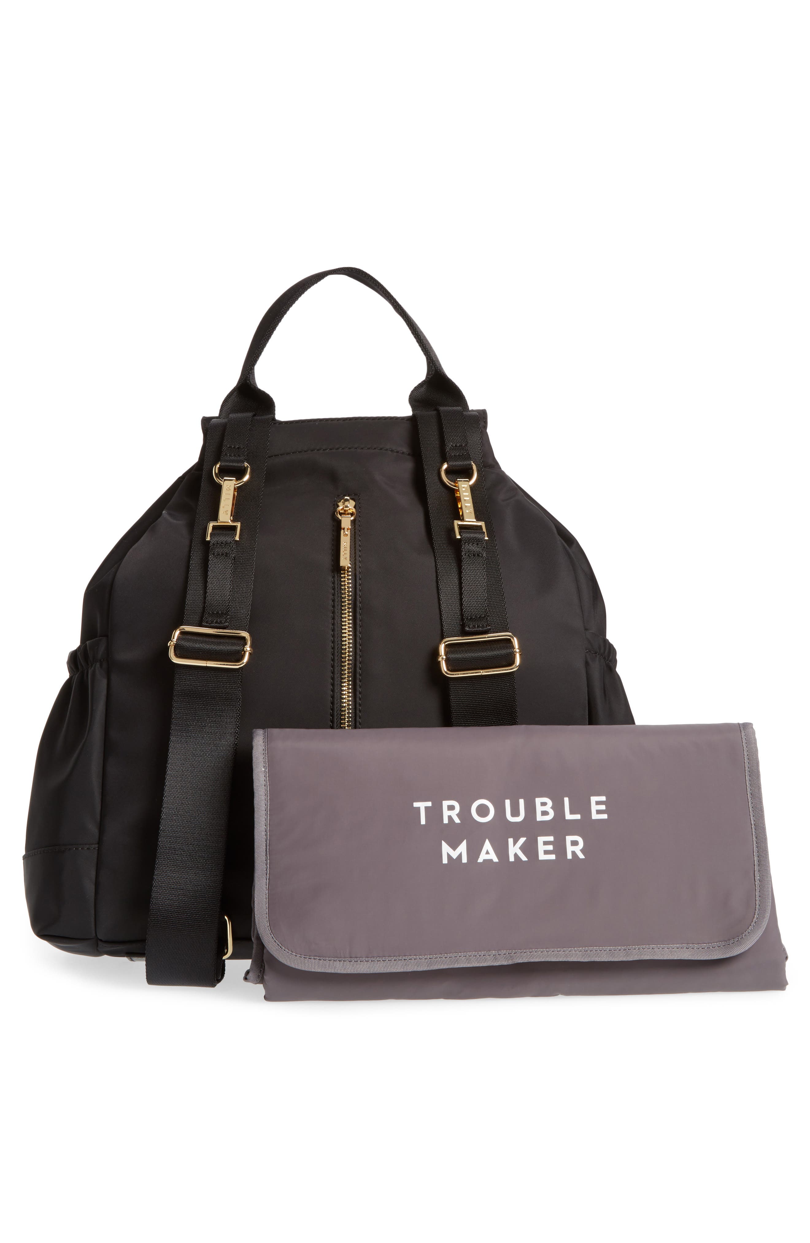 Milly Minis Backpack Diaper Bag, Alternate, color, 