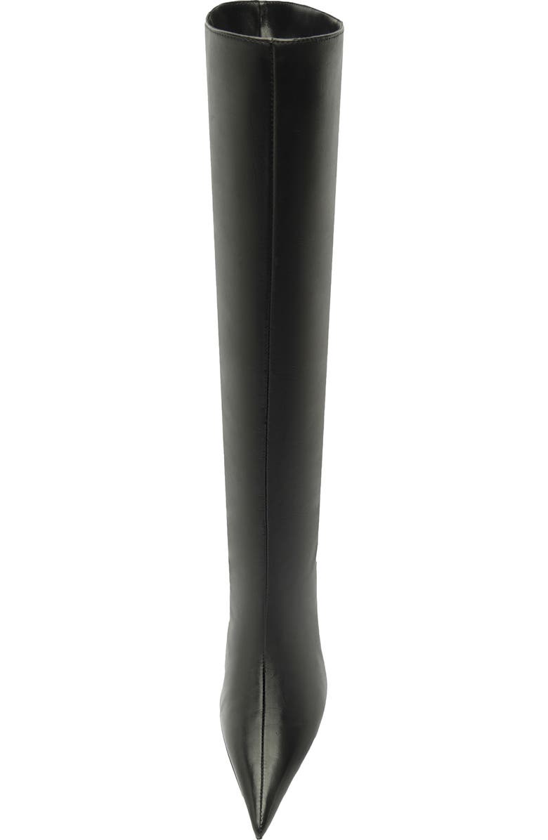 Schutz Lexi Pointed Toe Knee HIgh Boot, Alternate, color, Black